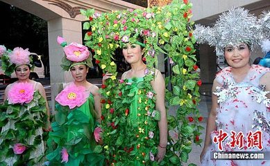 新疆克拉瑪依環保時裝秀 倡導綠色新風尚，點亮低碳生活